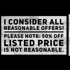 I do price very reasonably & you should too.